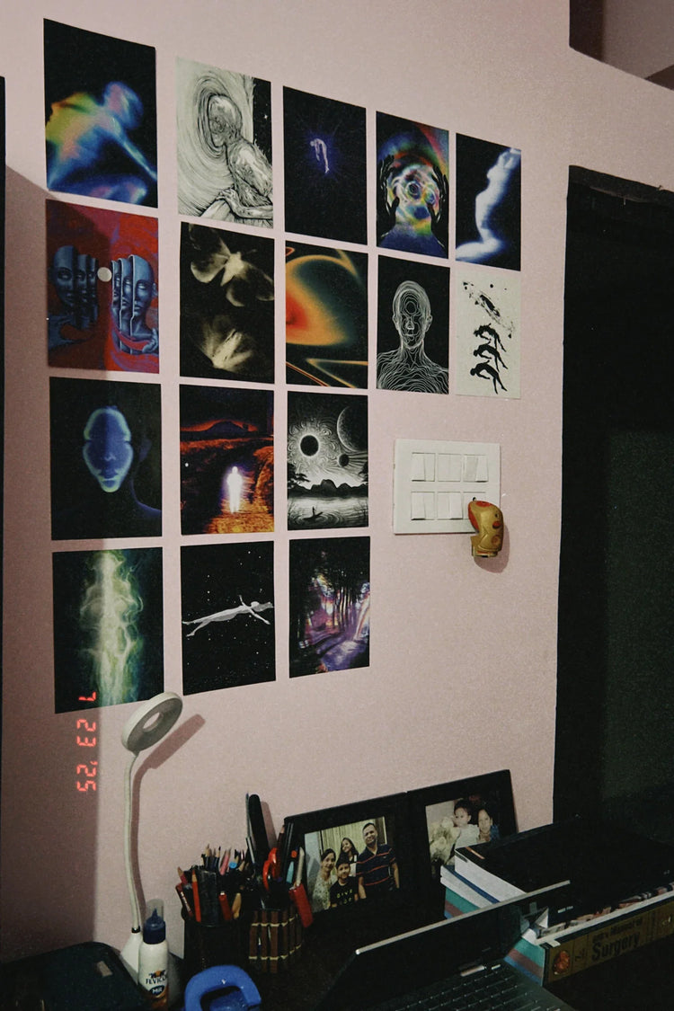 Celestial Study Corner Decor: How to Style Space & Astronomy Wall Art Above Your Desk