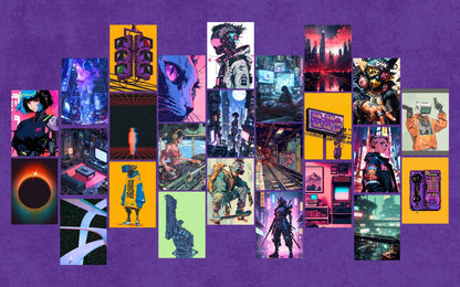 Digital Dystopia - I | wall collage kit