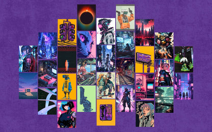 Digital Dystopia - I | wall collage kit