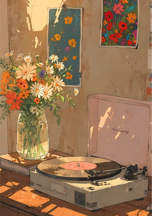 Vinyl Vibes | cottage-core 01