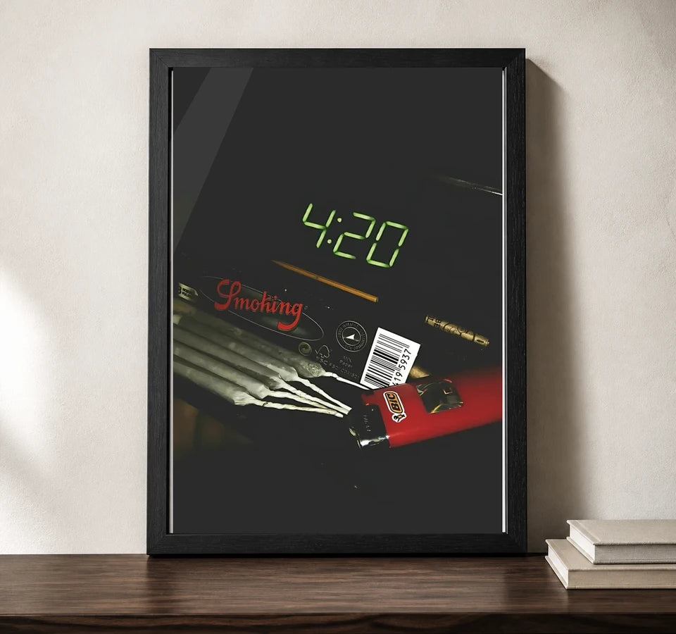 Clean studio product view of A4 · Black Gallery Frame - gallery image 2 of 5