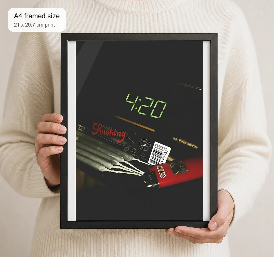 Size reference for A4 · Black Gallery Frame - gallery image 4 of 5