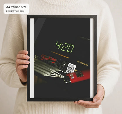 Size reference for A4 · Black Gallery Frame - gallery image 4 of 5