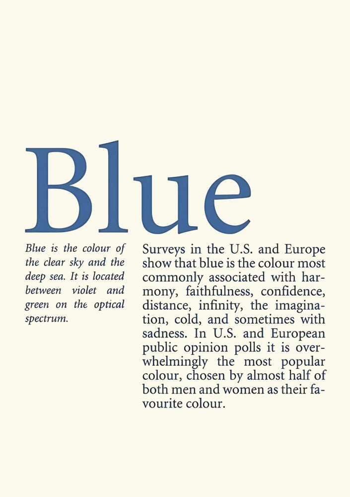 Blue, Explained | Mlue 17