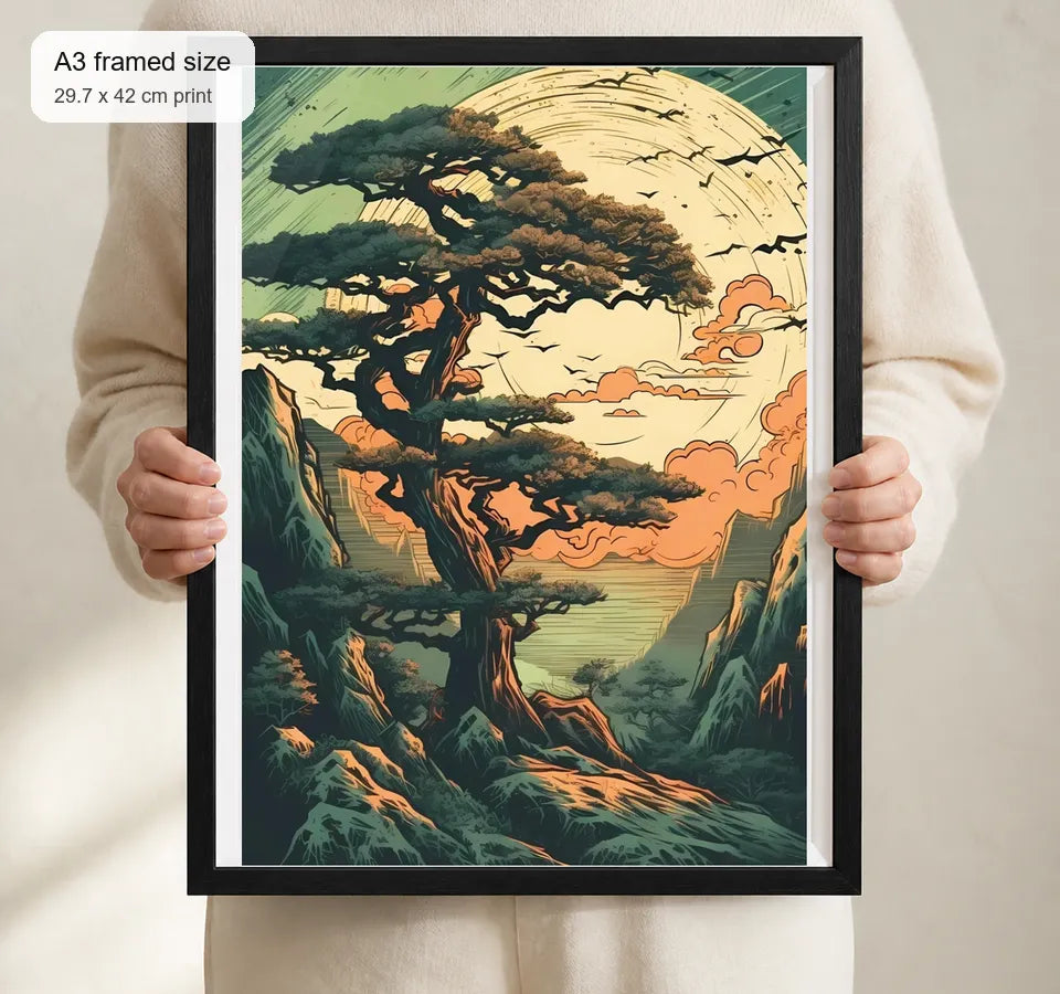 Size reference for A3 · Black Gallery Frame - gallery image 4 of 5