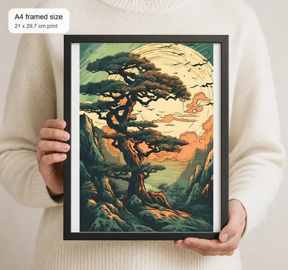 Size reference for A4 · Black Gallery Frame - gallery image 4 of 5