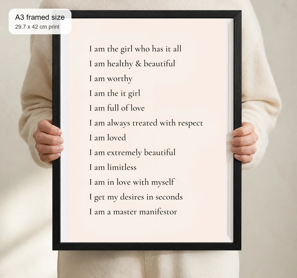 Size reference for A3 · Black Gallery Frame - gallery image 4 of 5