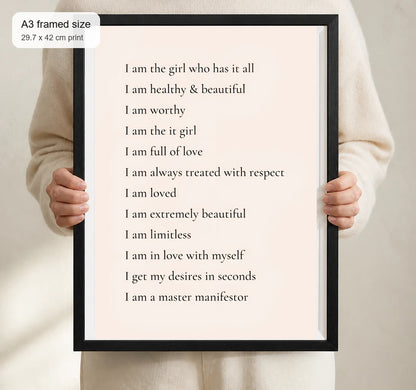 Size reference for A3 · Black Gallery Frame - gallery image 4 of 5