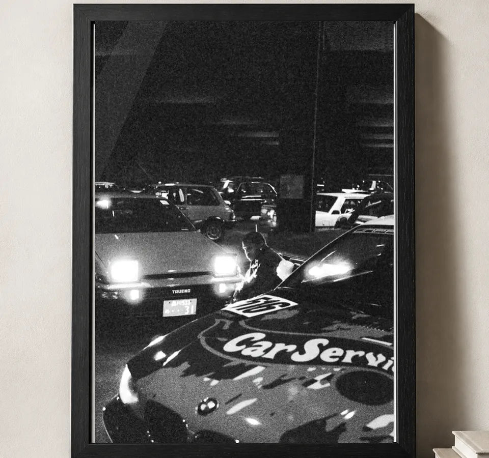 Styled close-up of A4 · Black Gallery Frame - gallery image 3 of 5