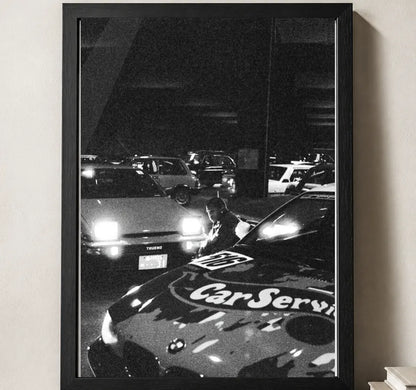 Styled close-up of A4 · Black Gallery Frame - gallery image 3 of 5
