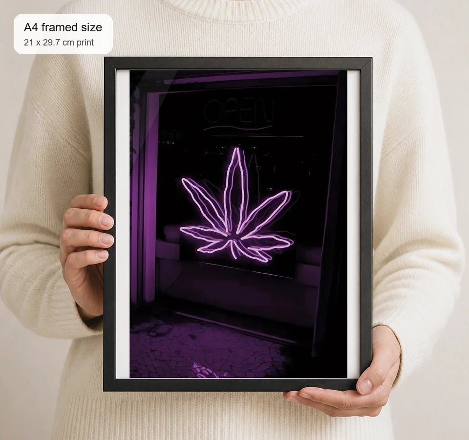 Size reference for A4 · Black Gallery Frame - gallery image 4 of 5