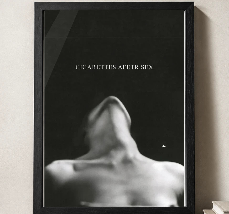 Styled close-up of A4 · Black Gallery Frame - gallery image 3 of 5