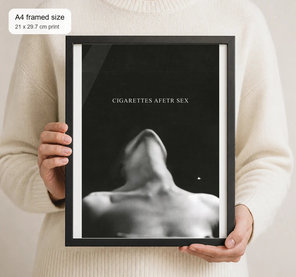 Size reference for A4 · Black Gallery Frame - gallery image 4 of 5