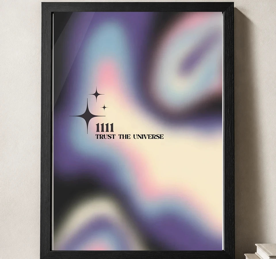 Styled close-up of A4 · Black Gallery Frame - gallery image 3 of 5