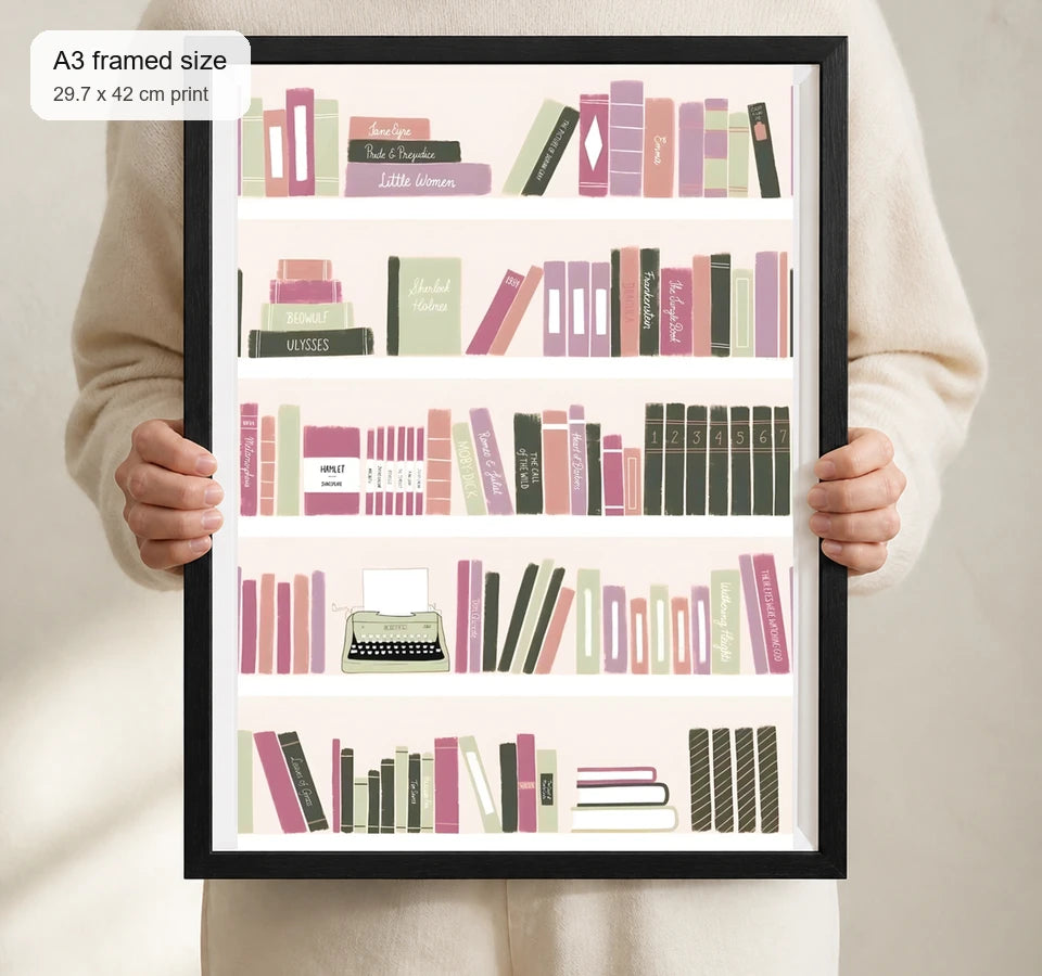 Size reference for A3 · Black Gallery Frame - gallery image 4 of 5