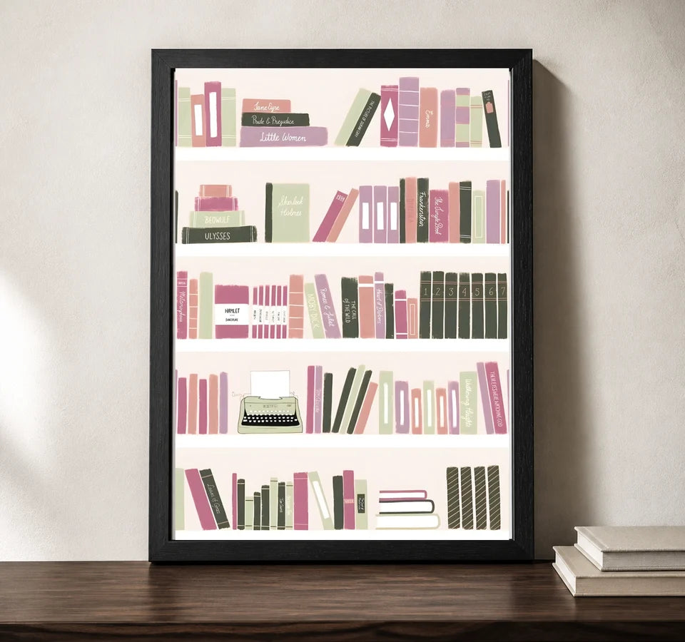 Clean studio product view of A4 · Black Gallery Frame - gallery image 2 of 5