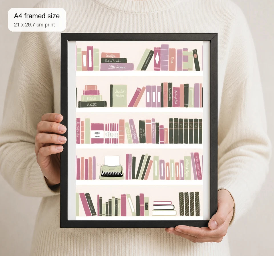 Size reference for A4 · Black Gallery Frame - gallery image 4 of 5