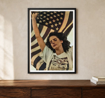 Product-focused lifestyle view of A4 · Black Gallery Frame - gallery image 1 of 5