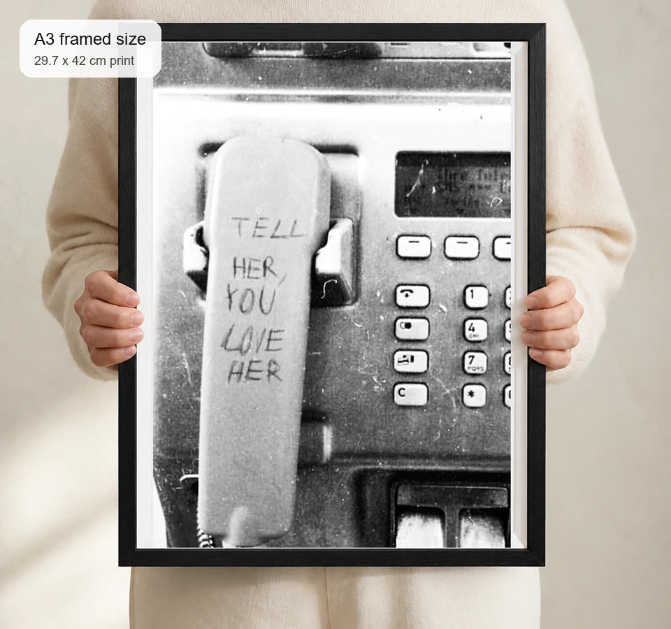 Size reference for A3 · Black Gallery Frame - gallery image 4 of 5