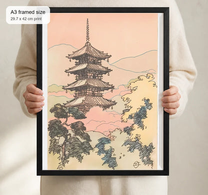 Size reference for A3 · Black Gallery Frame - gallery image 4 of 5