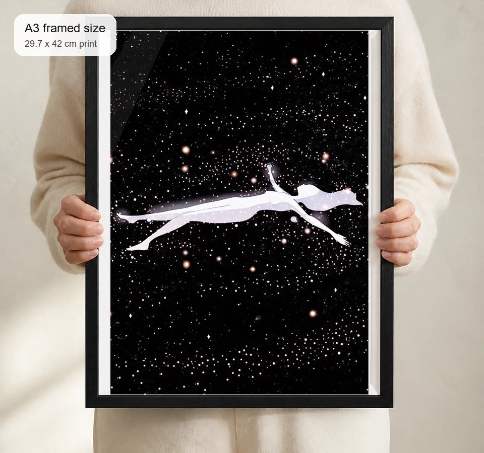 Size reference for A3 · Black Gallery Frame - gallery image 4 of 5