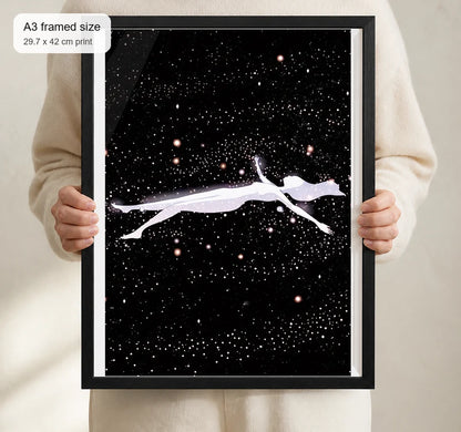 Size reference for A3 · Black Gallery Frame - gallery image 4 of 5