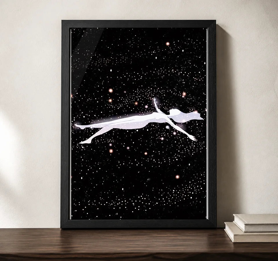 Clean studio product view of A4 · Black Gallery Frame - gallery image 2 of 5