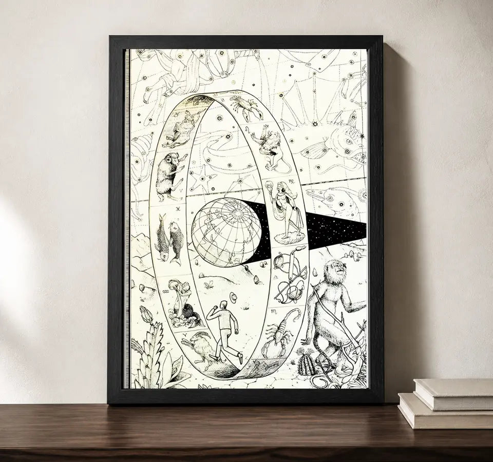 Clean studio product view of A4 · Black Gallery Frame - gallery image 2 of 5