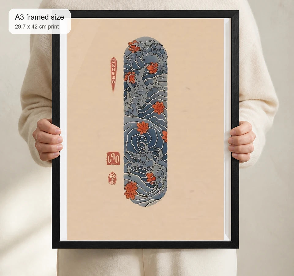 Size reference for A3 · Black Gallery Frame - gallery image 4 of 5