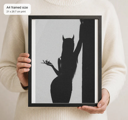 Size reference for A4 · Black Gallery Frame - gallery image 4 of 5