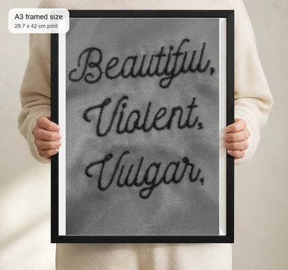 Size reference for A3 · Black Gallery Frame - gallery image 4 of 5