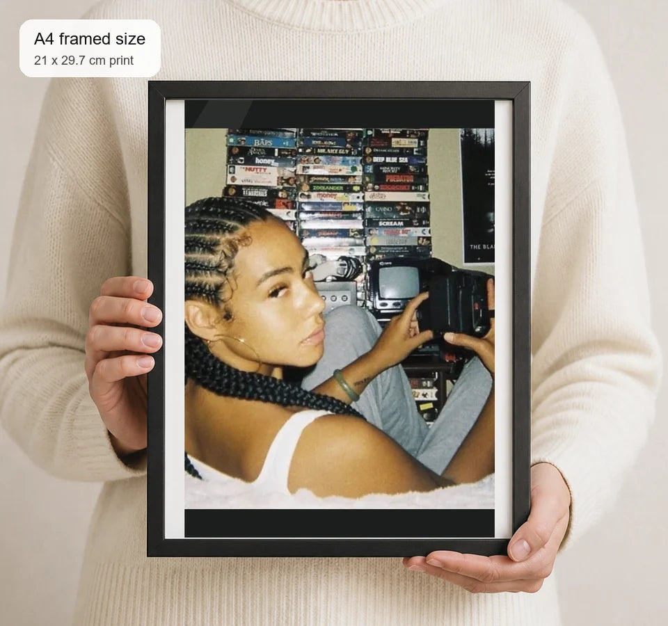 Size reference for A4 · Black Gallery Frame - gallery image 4 of 5