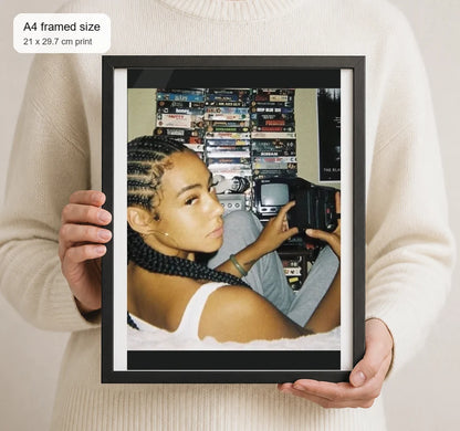 Size reference for A4 · Black Gallery Frame - gallery image 4 of 5