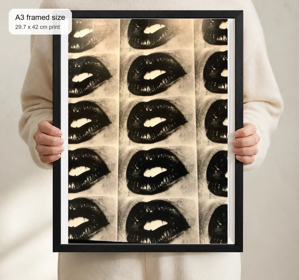 Size reference for A3 · Black Gallery Frame - gallery image 4 of 5