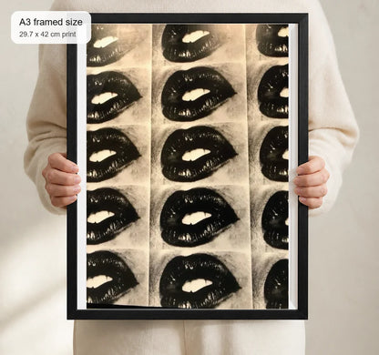 Size reference for A3 · Black Gallery Frame - gallery image 4 of 5