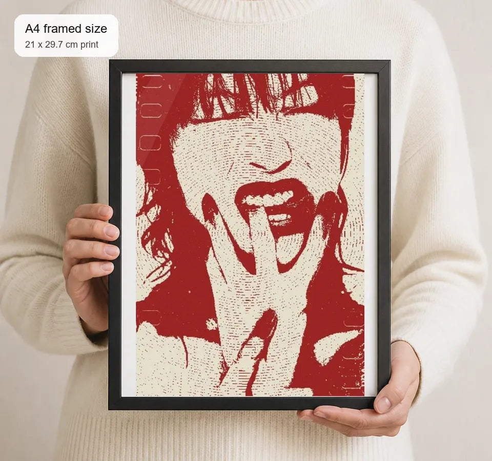Size reference for A4 · Black Gallery Frame - gallery image 4 of 5