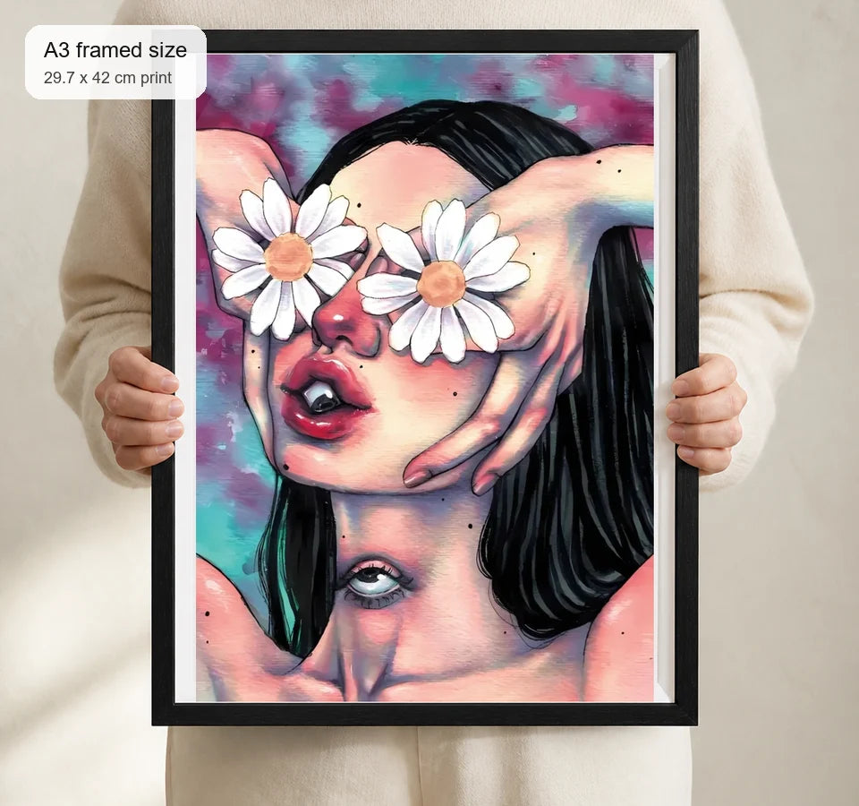 Size reference for A3 · Black Gallery Frame - gallery image 4 of 5
