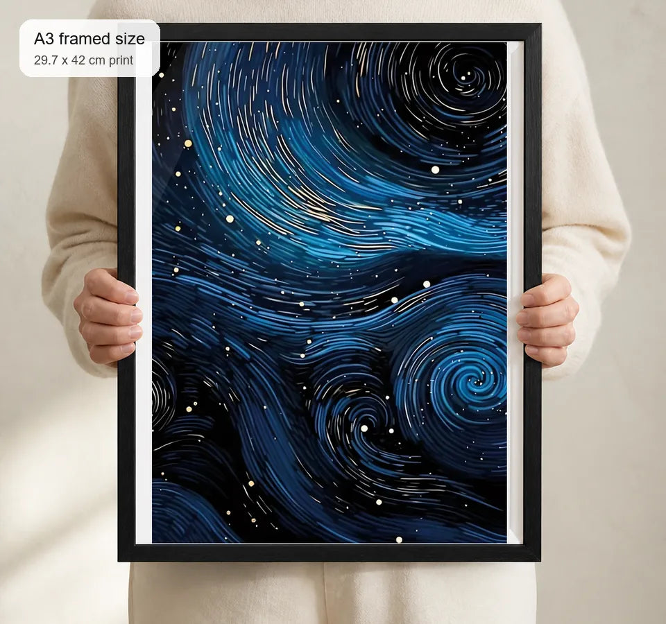 Size reference for A3 · Black Gallery Frame - gallery image 4 of 5