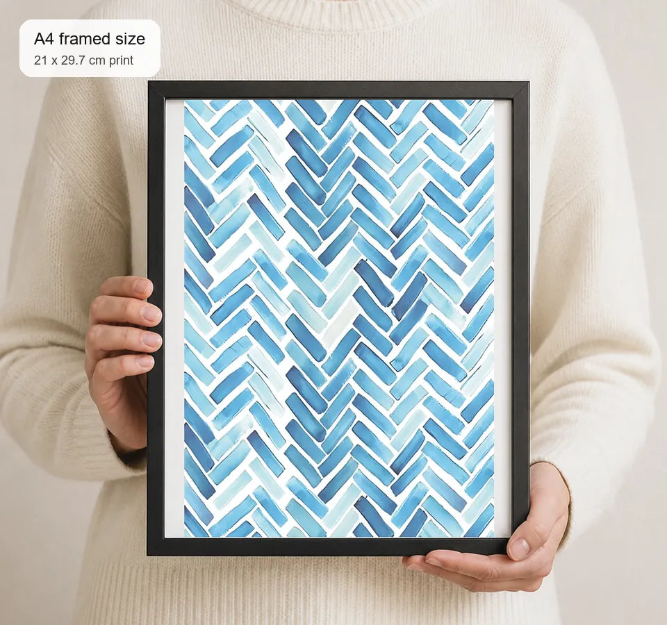 Size reference for A4 · Black Gallery Frame - gallery image 4 of 5