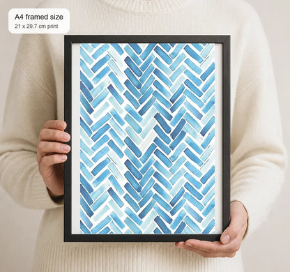 Size reference for A4 · Black Gallery Frame - gallery image 4 of 5