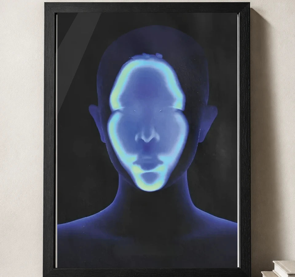Styled close-up of A4 · Black Gallery Frame - gallery image 3 of 5