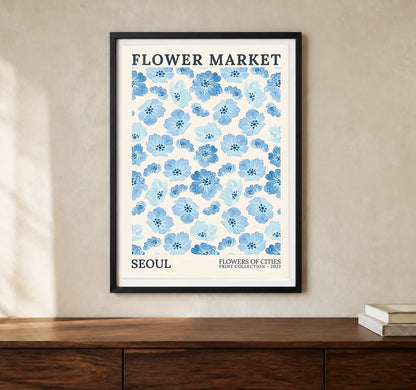 Product-focused lifestyle view of A4 · Black Gallery Frame - gallery image 1 of 5