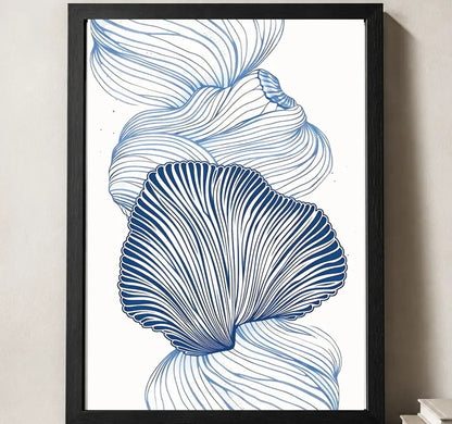 Styled close-up of A4 · Black Gallery Frame - gallery image 3 of 5