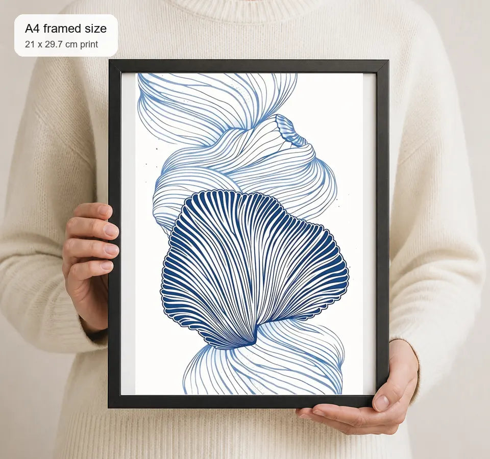 Size reference for A4 · Black Gallery Frame - gallery image 4 of 5