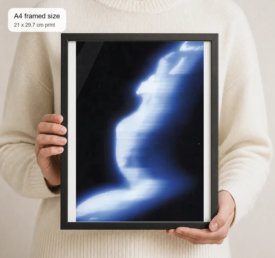 Size reference for A4 · Black Gallery Frame - gallery image 4 of 5