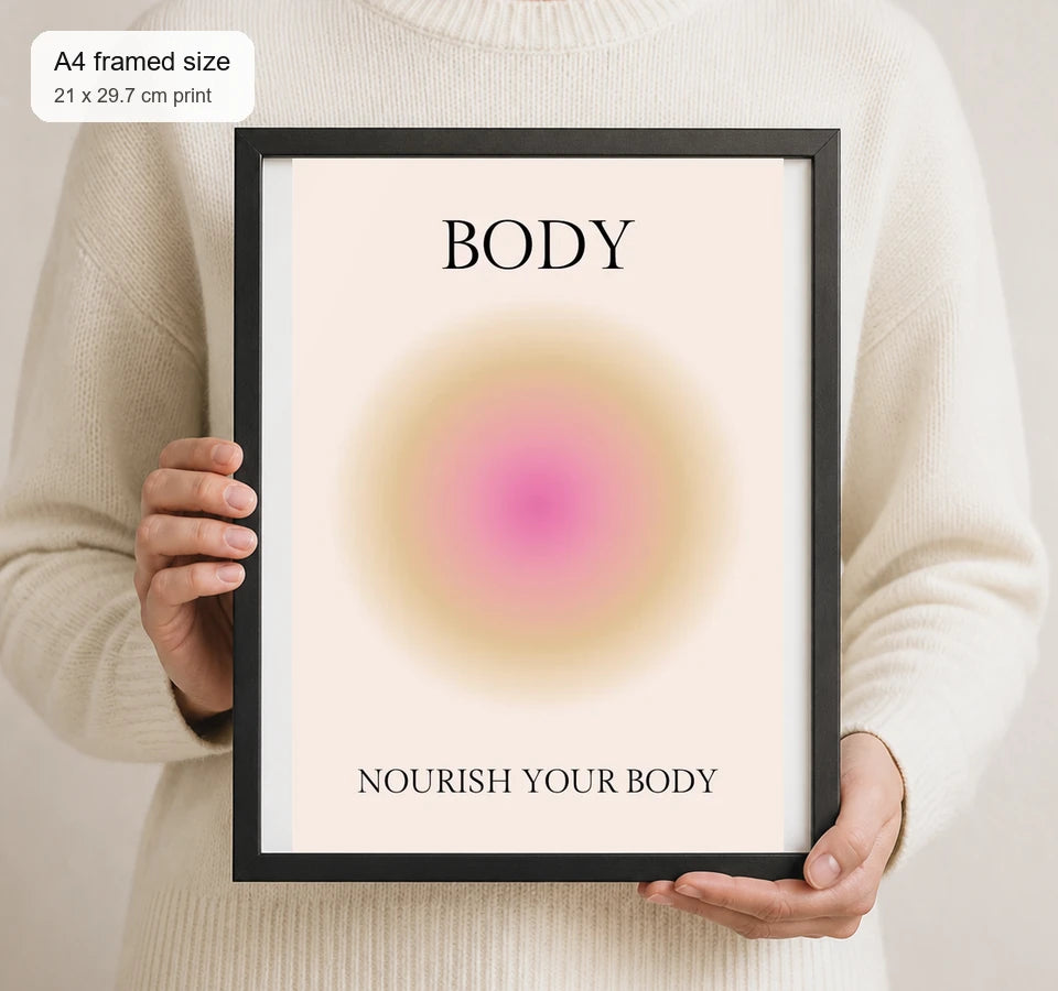 Size reference for A4 · Black Gallery Frame - gallery image 4 of 5