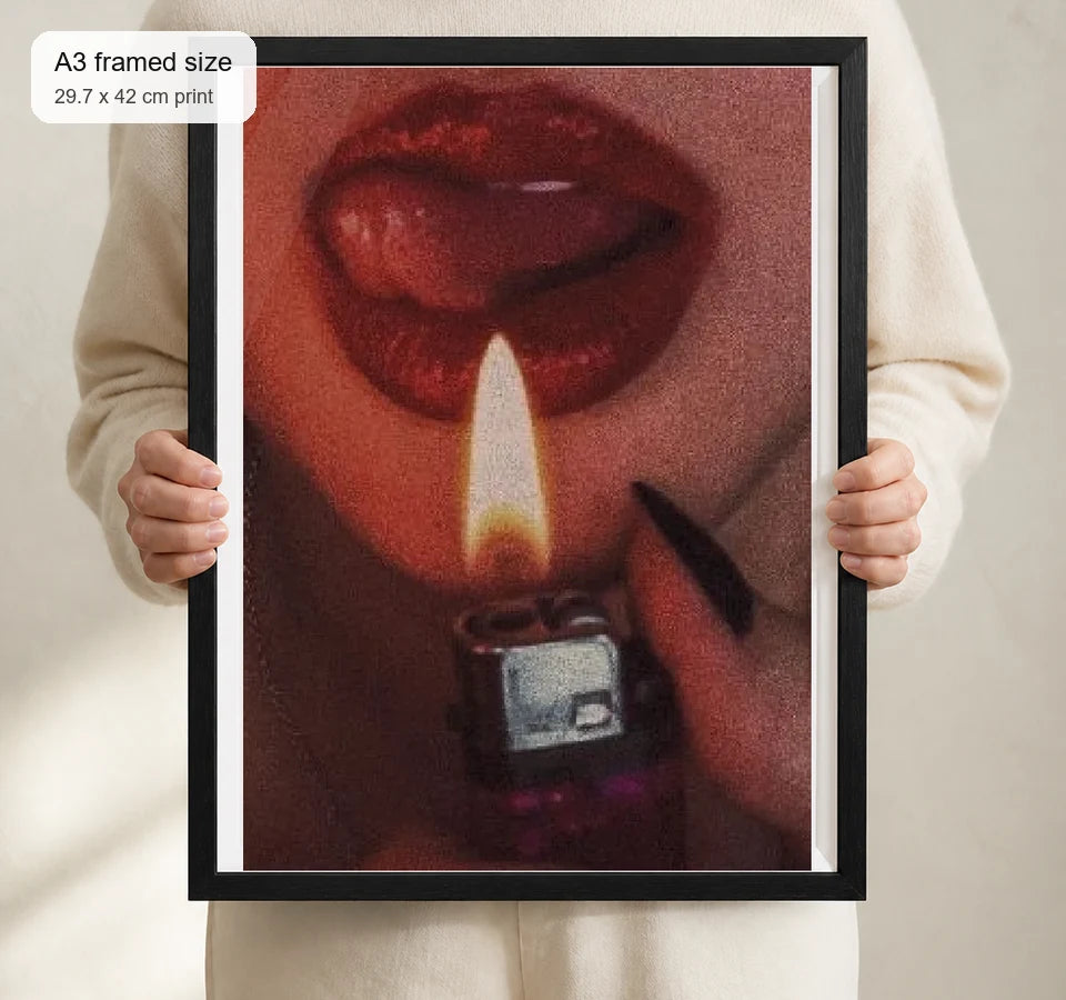 Size reference for A3 · Black Gallery Frame - gallery image 4 of 5