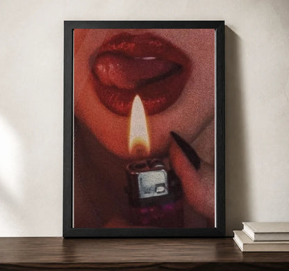 Clean studio product view of A4 · Black Gallery Frame - gallery image 2 of 5