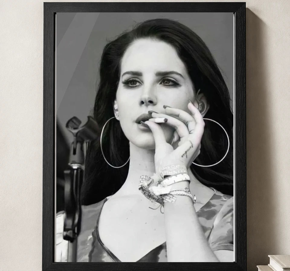 Styled close-up of A4 · Black Gallery Frame - gallery image 3 of 5