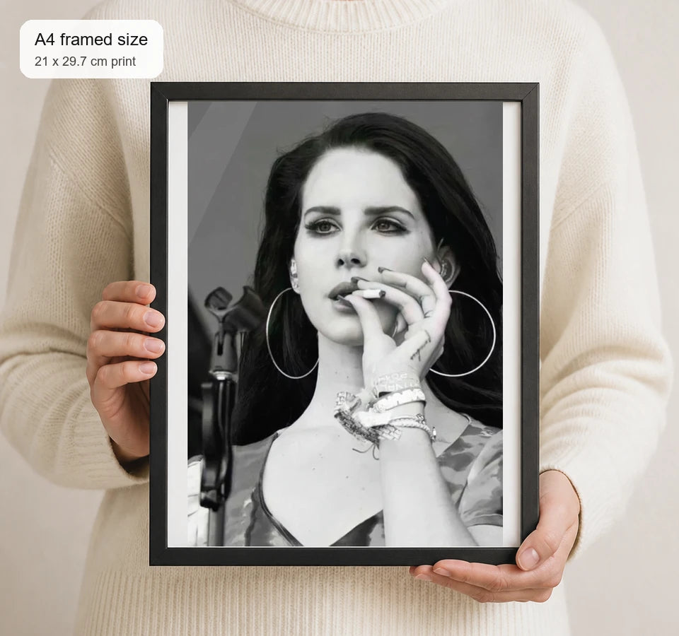 Size reference for A4 · Black Gallery Frame - gallery image 4 of 5